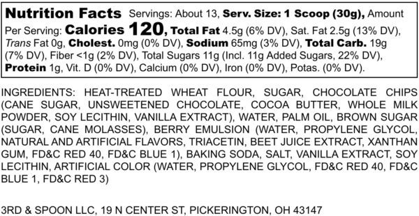 Raspberry Chocolate Chip Dough PREORDER - Image 2