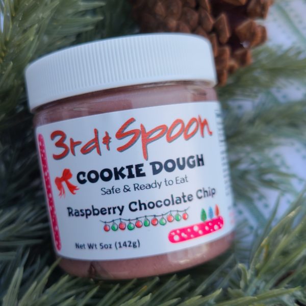 Raspberry Chocolate Chip Dough
