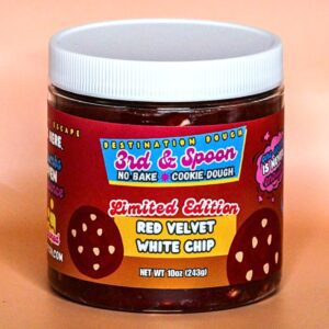 Red Velvet White Chip Dough