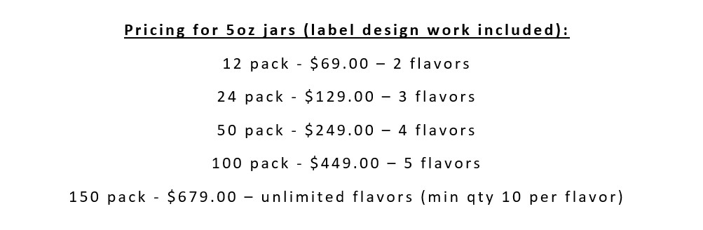 Custom Label Pricing