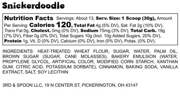 Snickerdoodle Dough - Image 2