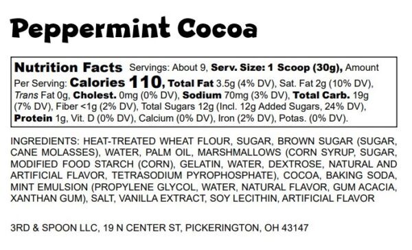 Peppermint Cocoa Cookie Dough PREORDER - Image 2