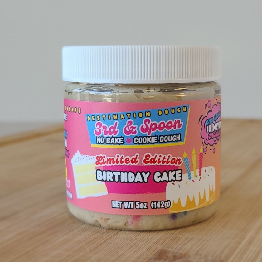 Birthday Cake Dough - Small (5oz)